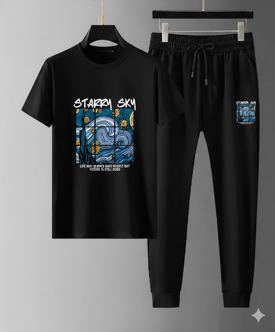 Trendy Mash T-Shirt Trouser Combo