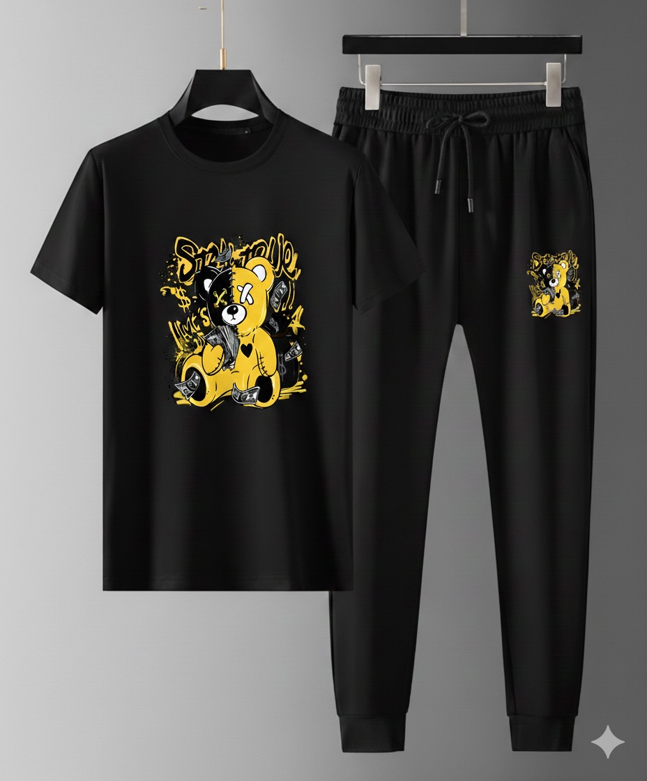 Trendy Mash T-Shirt Trouser Combo