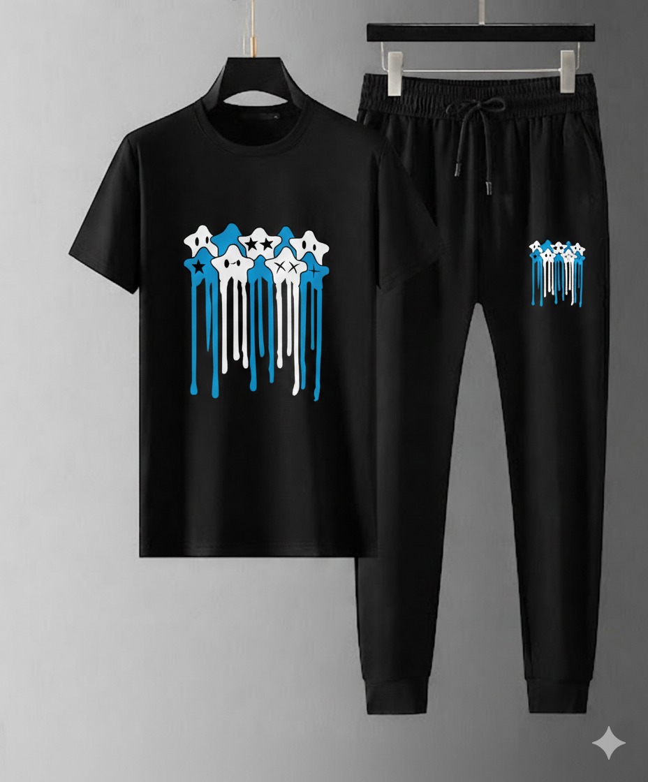 Trendy Mash T-Shirt Trouser Combo