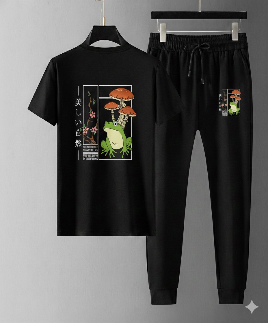 Trendy Mash T-Shirt Trouser Combo