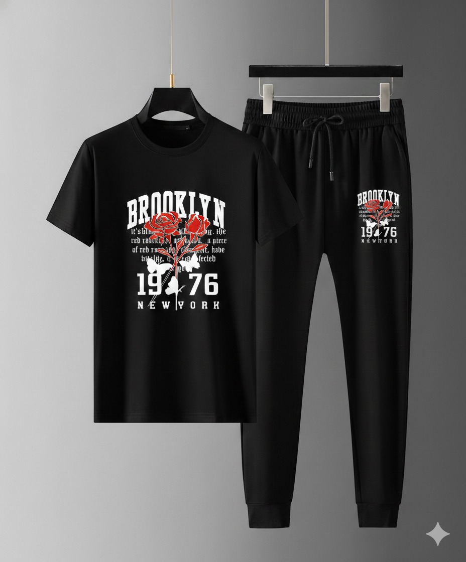 Trendy Mash T-Shirt Trouser Combo