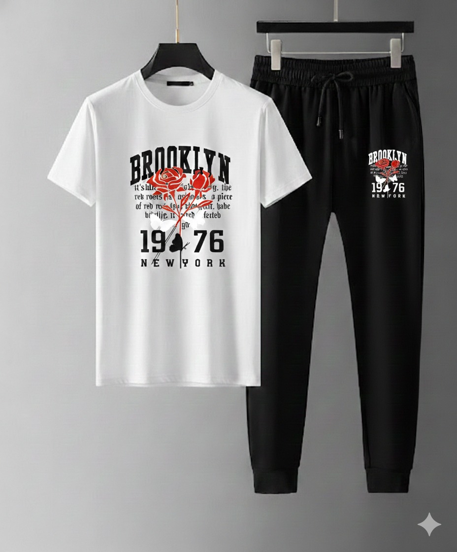 Trendy Mash T-Shirt Trouser Combo