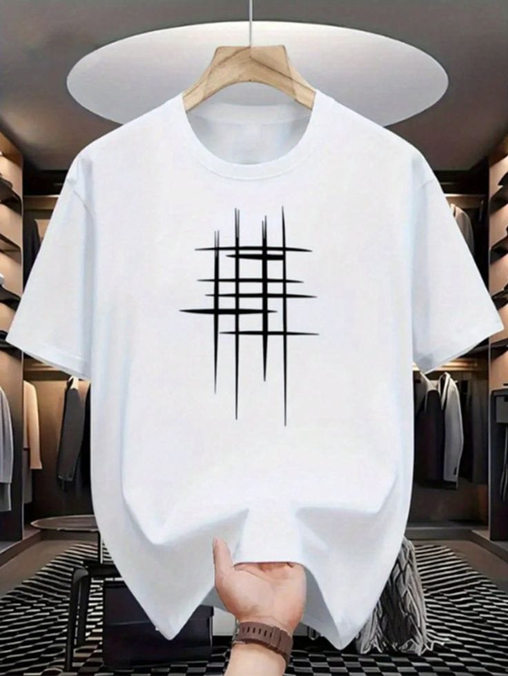 Stylish Drop Shoulder T-Shirt
