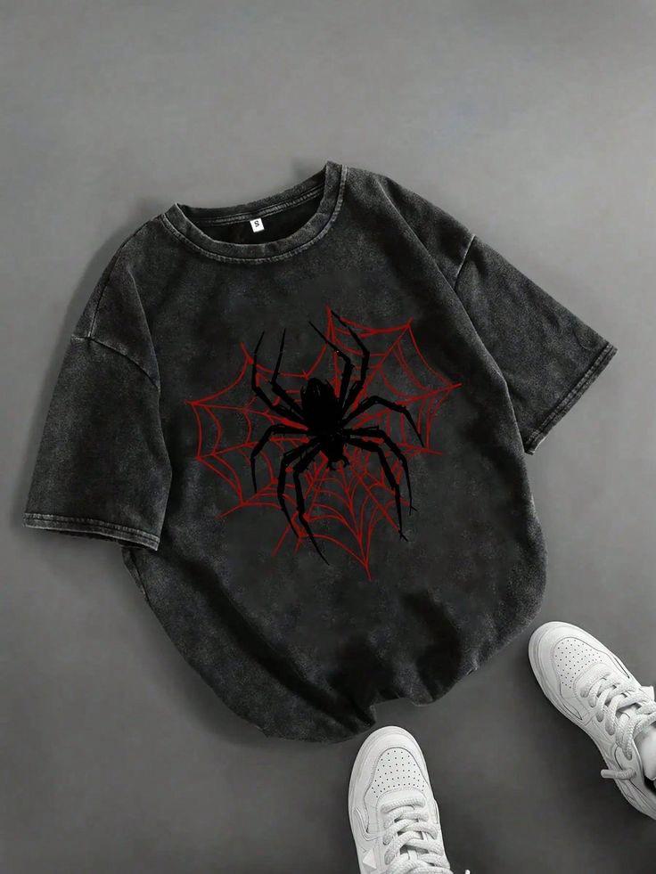 Premium Acid Wash Drop Shoulder T-Shirt