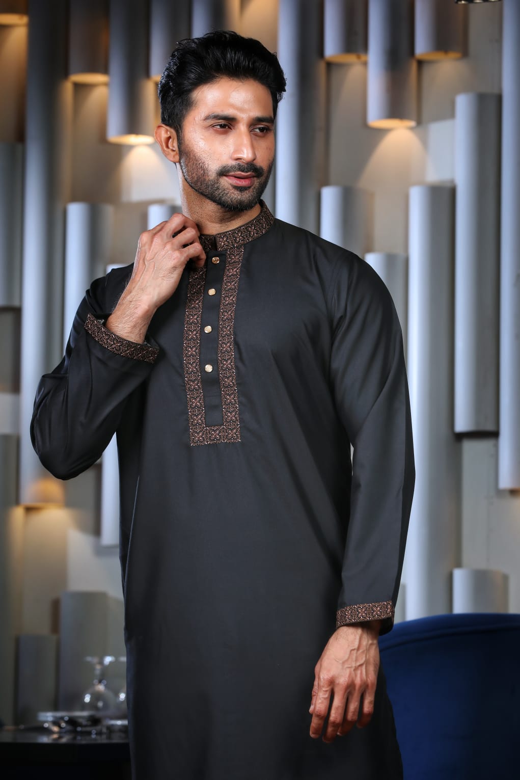 Luxury Italian Panjabi with Box