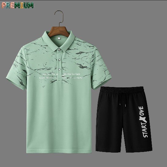 Polo Shirt and Half Pant Combo