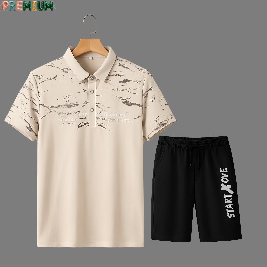 Polo Shirt and Half Pant Combo