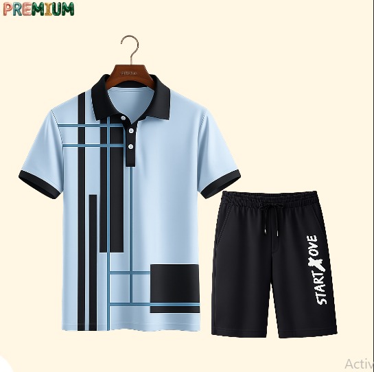 Polo Shirt and Half Pant Combo