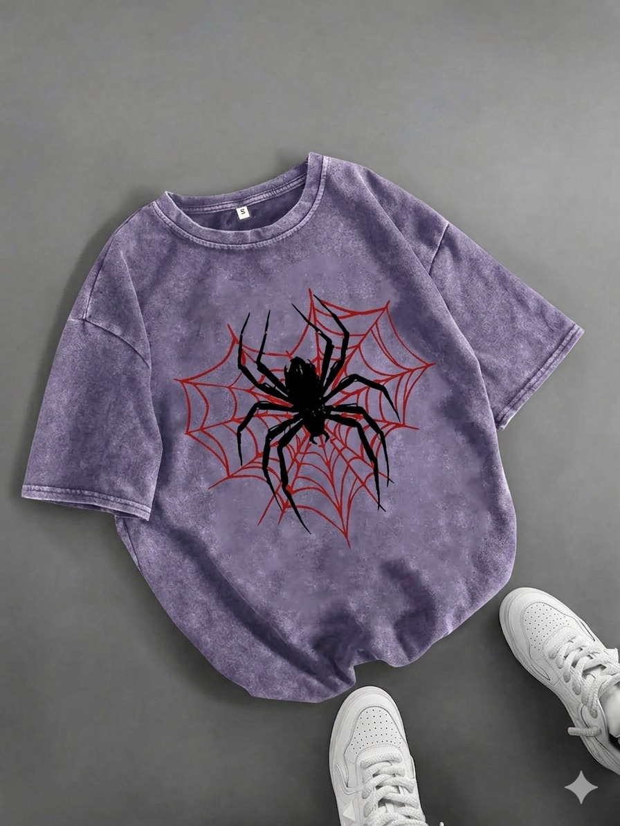 Premium Acid Wash Drop Shoulder TShirt