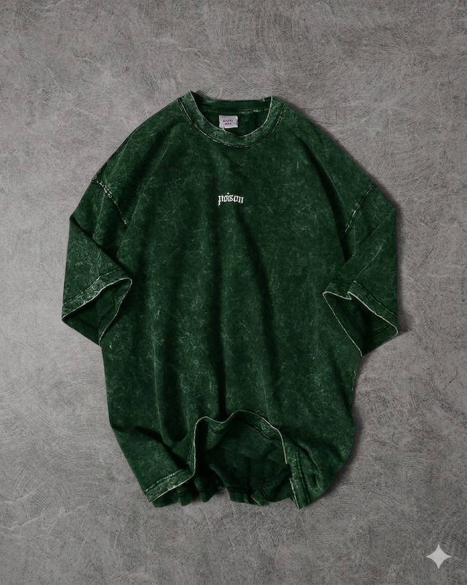 Premium Acid Wash Drop Shoulder TShirt