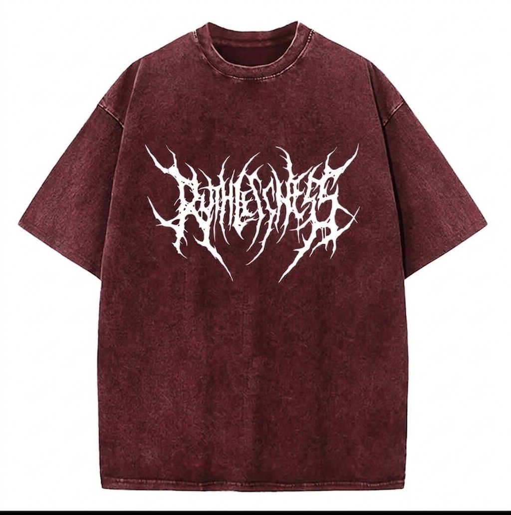 Premium Acid Wash Drop Shoulder TShirt