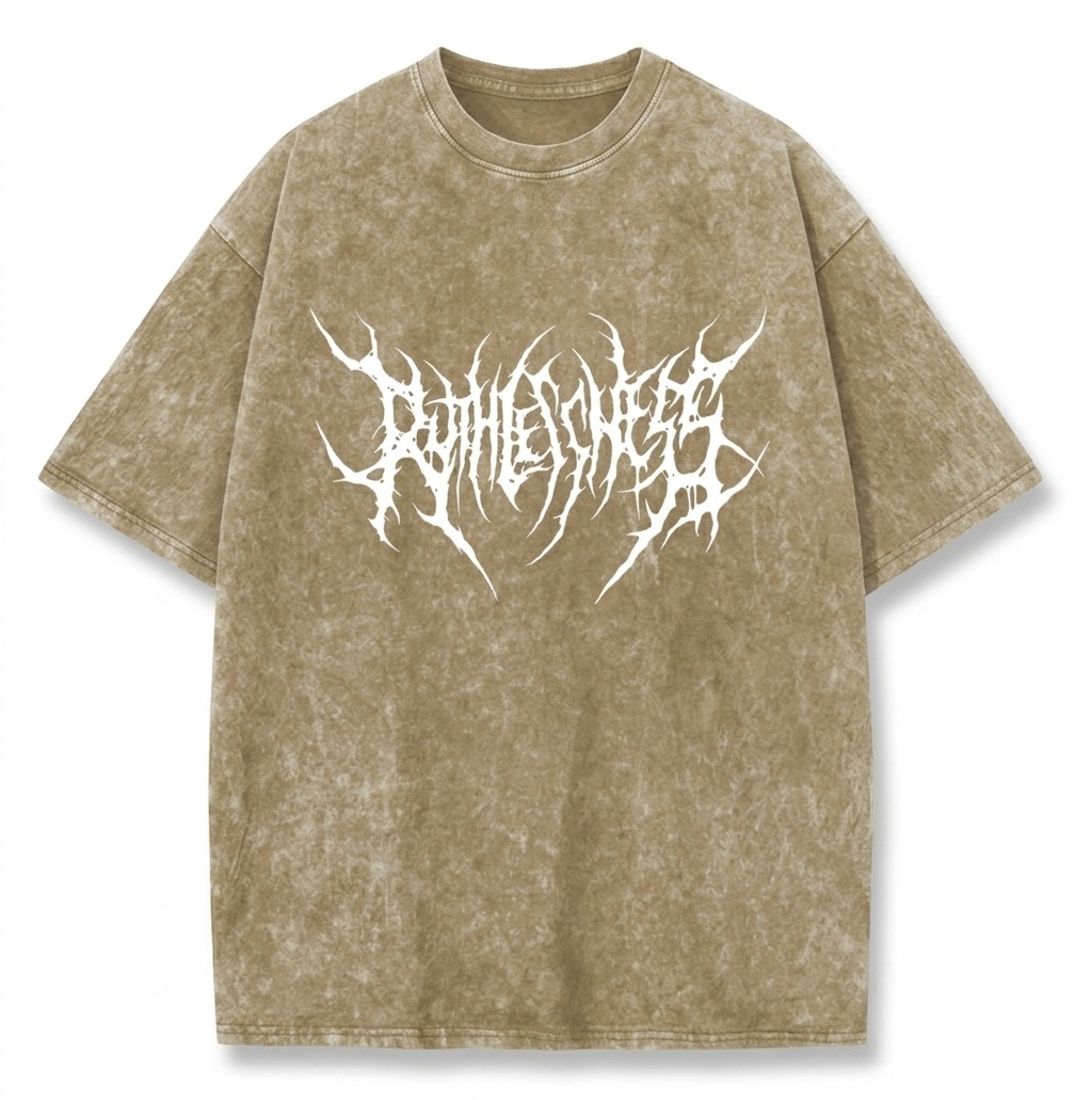 Premium Acid Wash Drop Shoulder TShirt