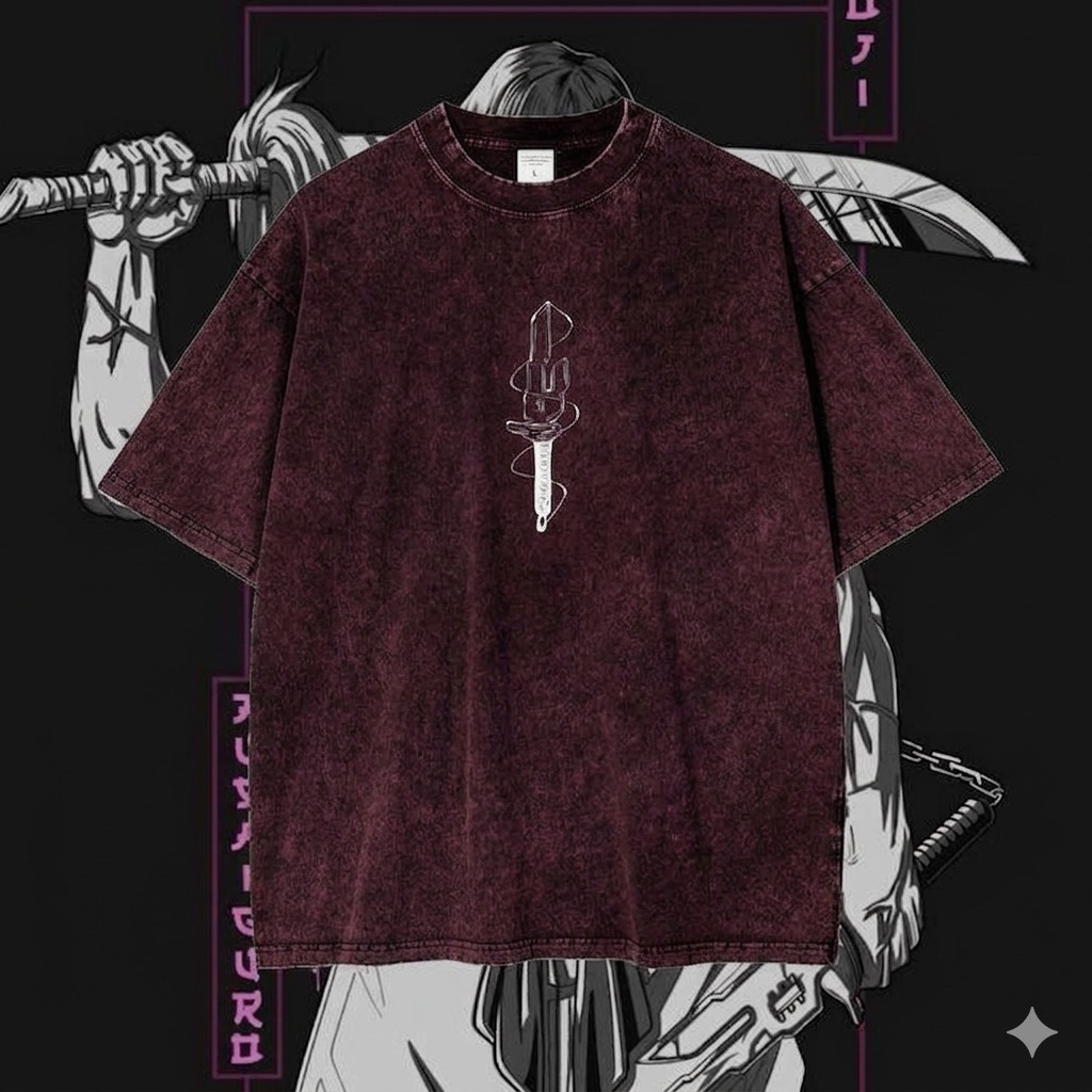 Premium Acid Wash Drop Shoulder TShirt