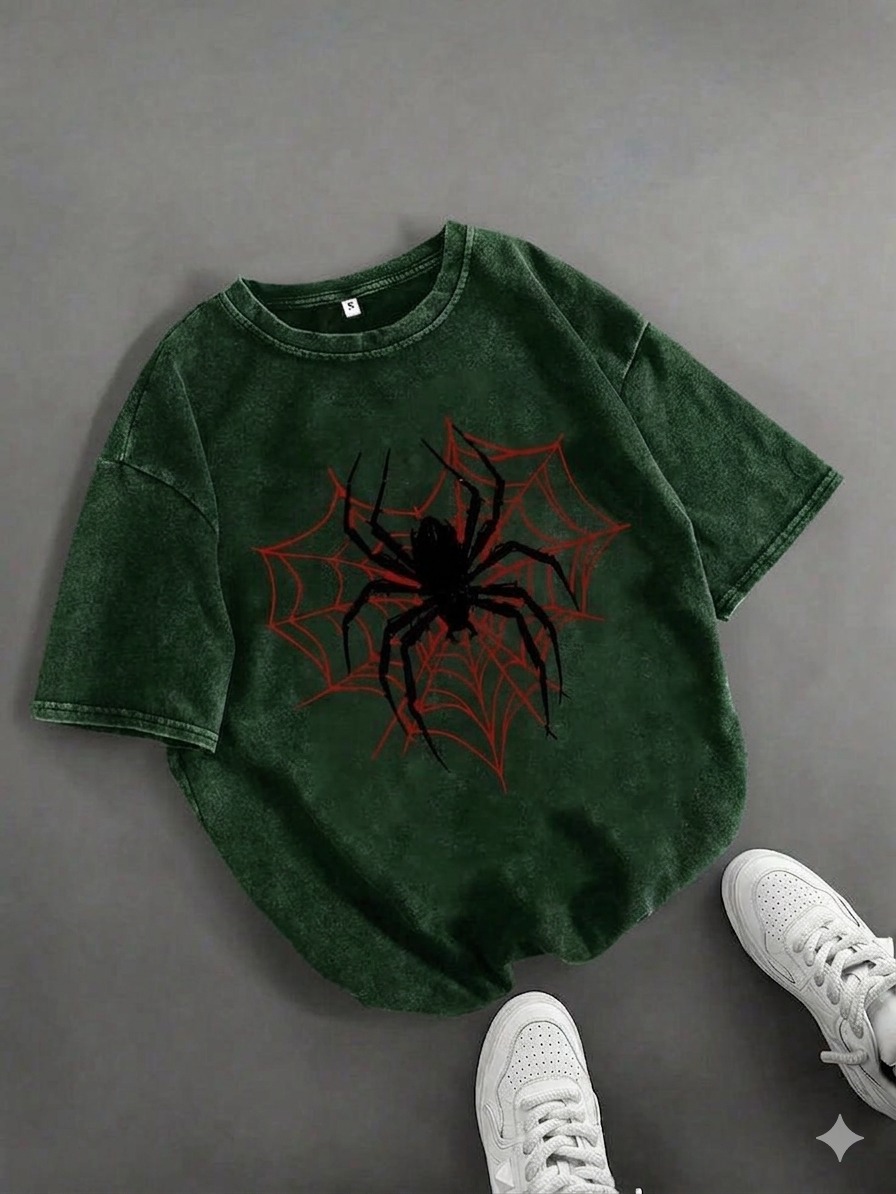 Premium Acid Wash Drop Shoulder TShirt