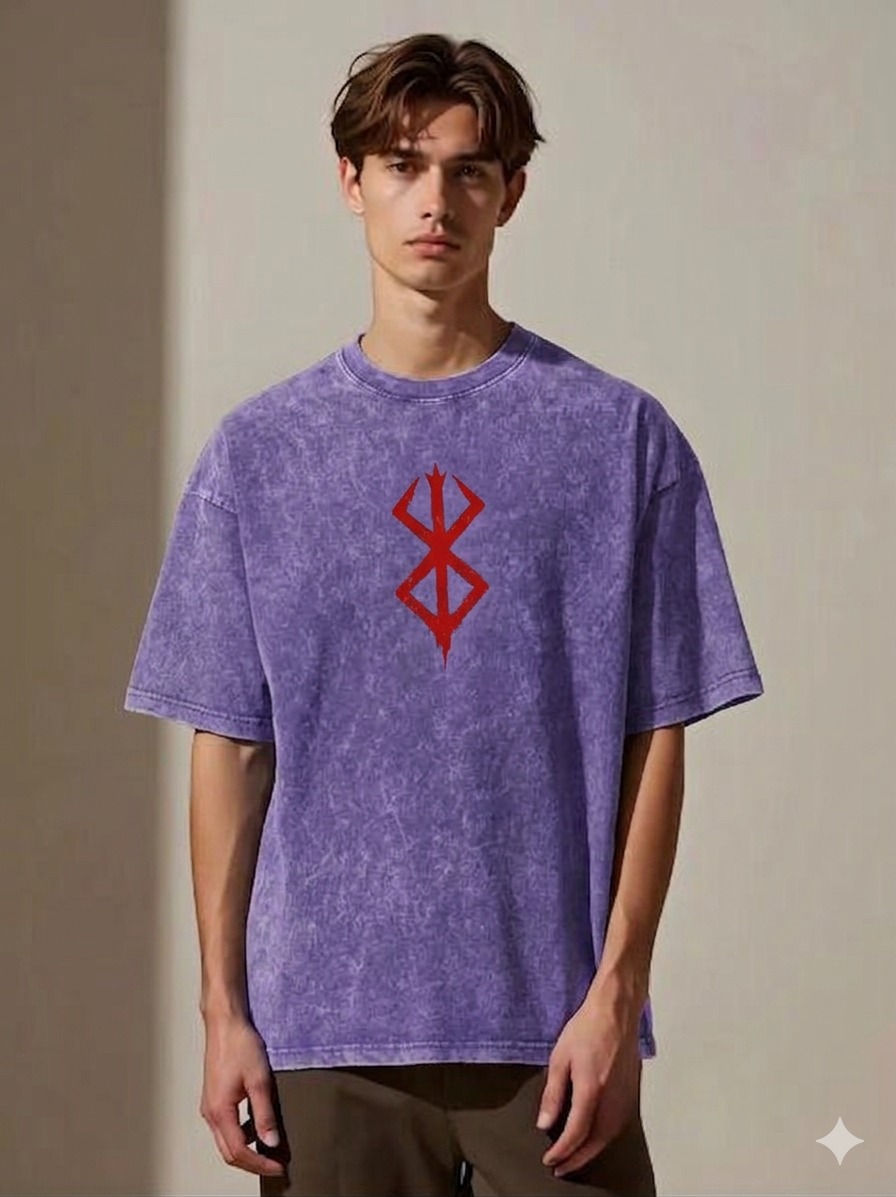 Premium Acid Wash Drop Shoulder TShirt