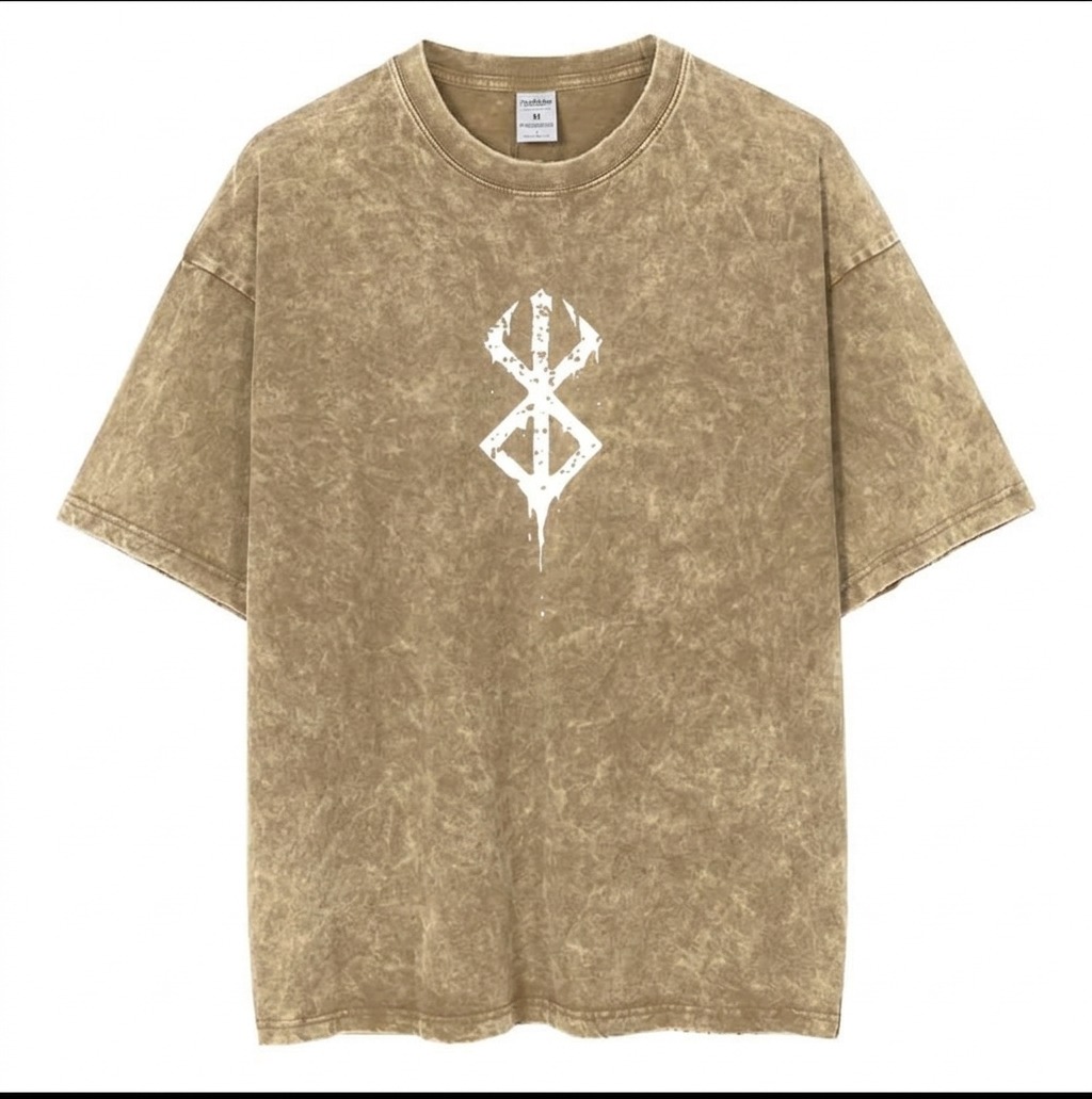 Premium Acid Wash Drop Shoulder TShirt
