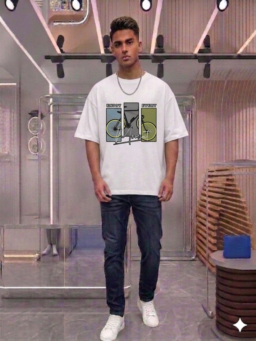 Stylish Drop Shoulder T-Shirt