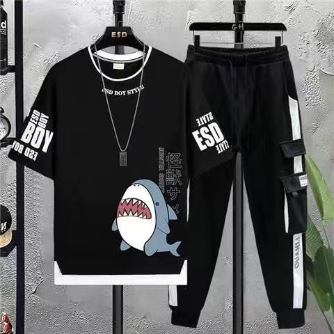 Half Sleeve T-Shirt & Trouser Set