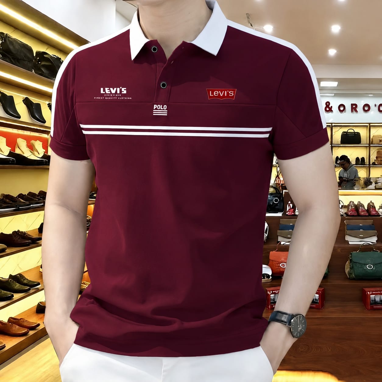 Half Sleeve polo Shirt
