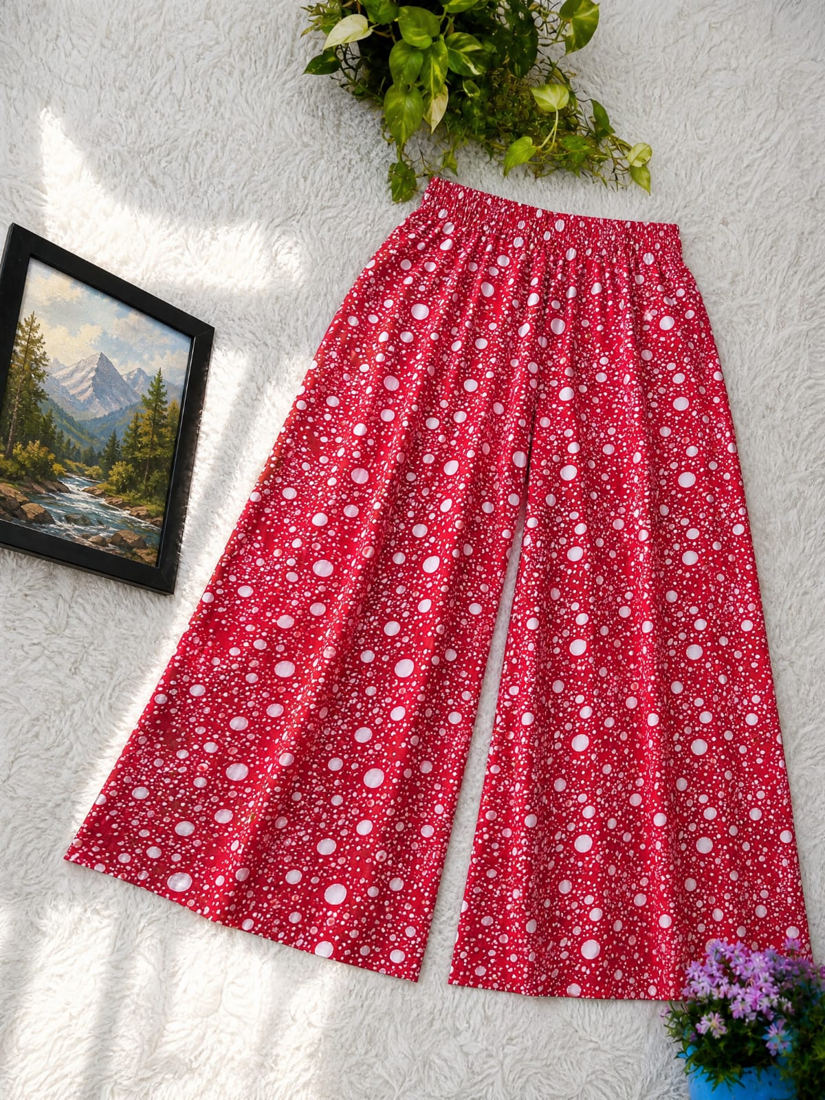 Stylish Linen Plazoo