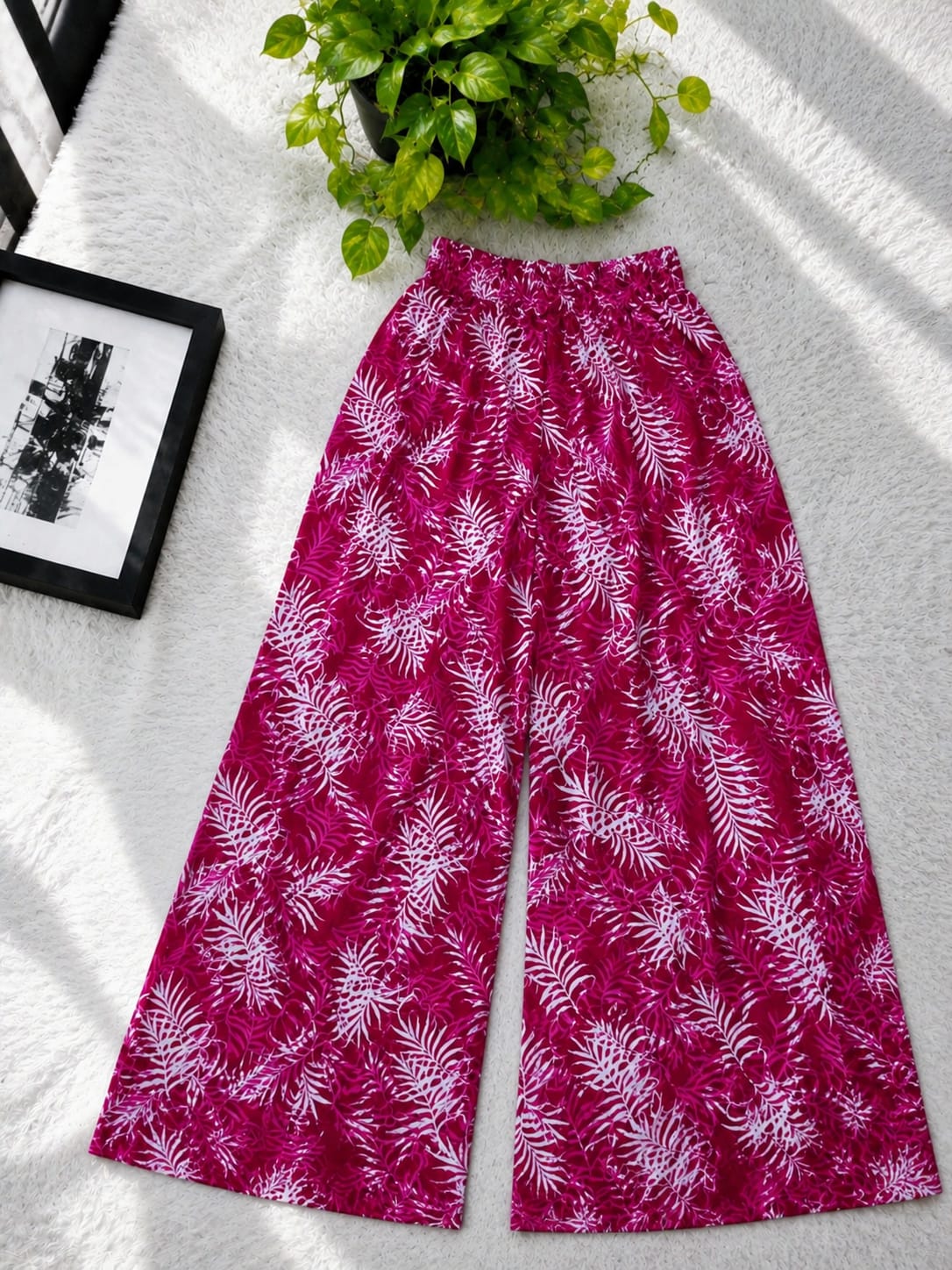 Stylish Linen Plazoo