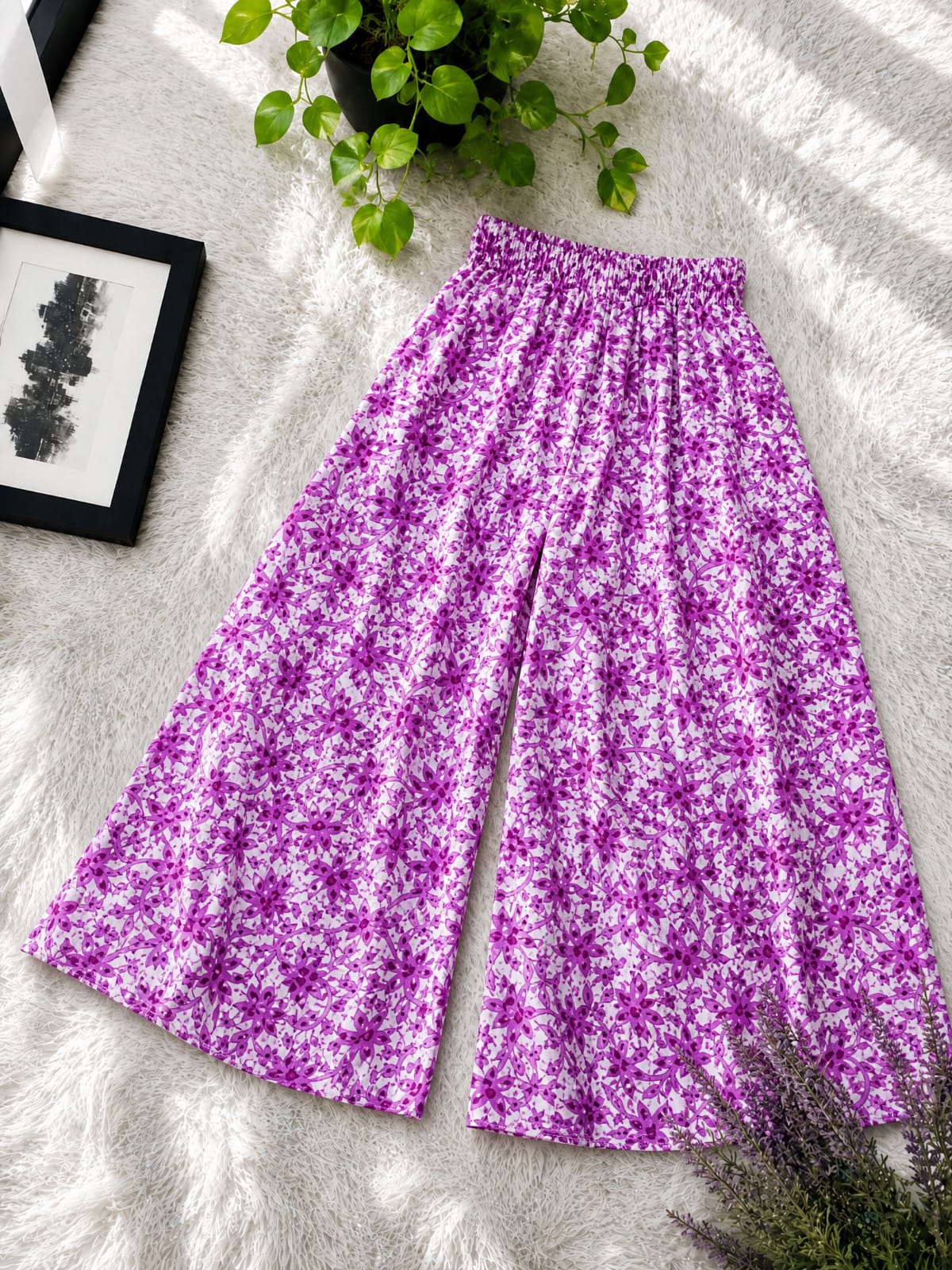 Stylish Linen Plazoo