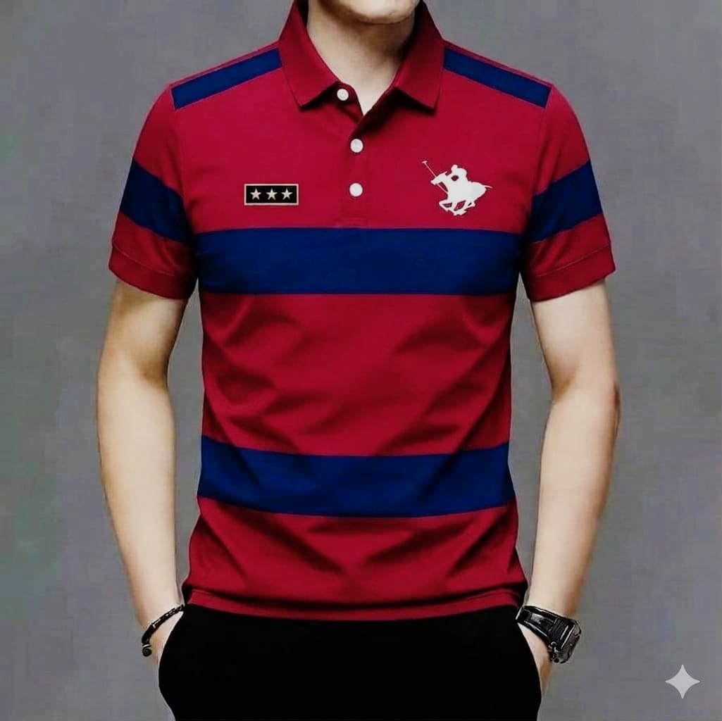 Striped Premium Polo Shirt