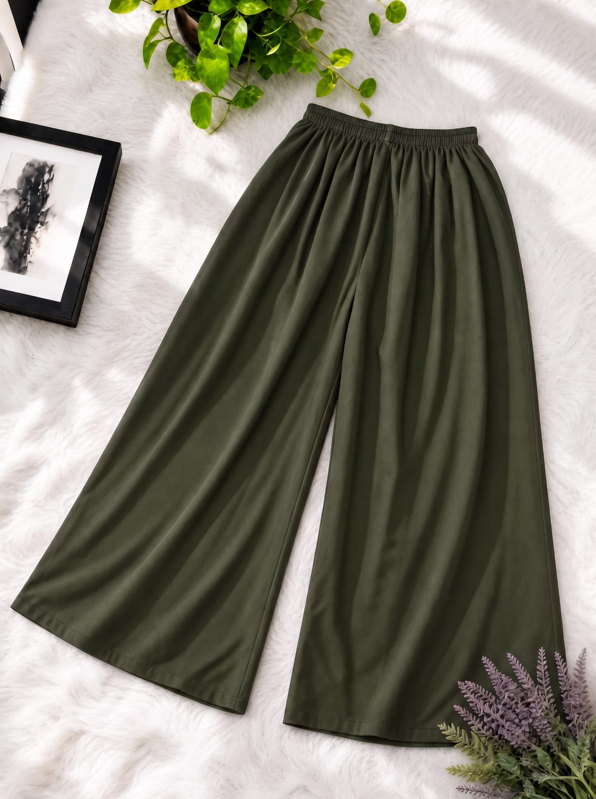 Solid Color Linen Plazoo