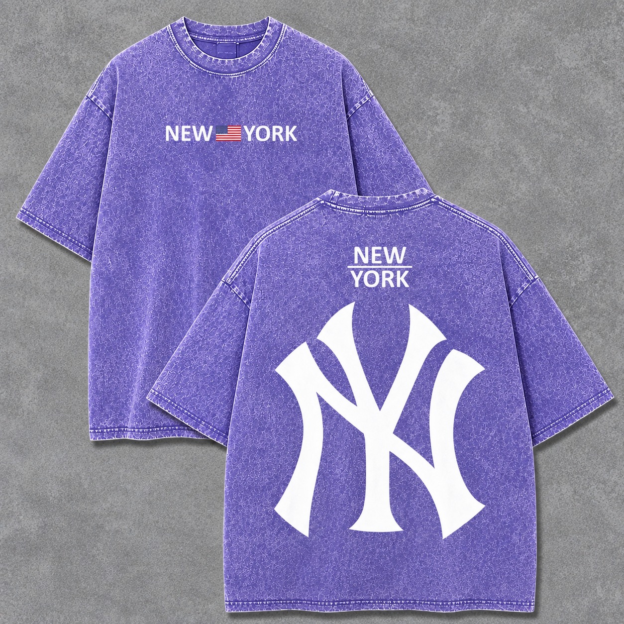 Premium Acid Wash Drop Shoulder TShirt
